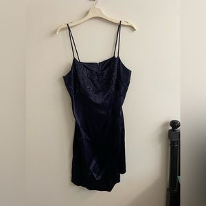 Jessica McClintock Vintage Beaded Cocktail Dress
